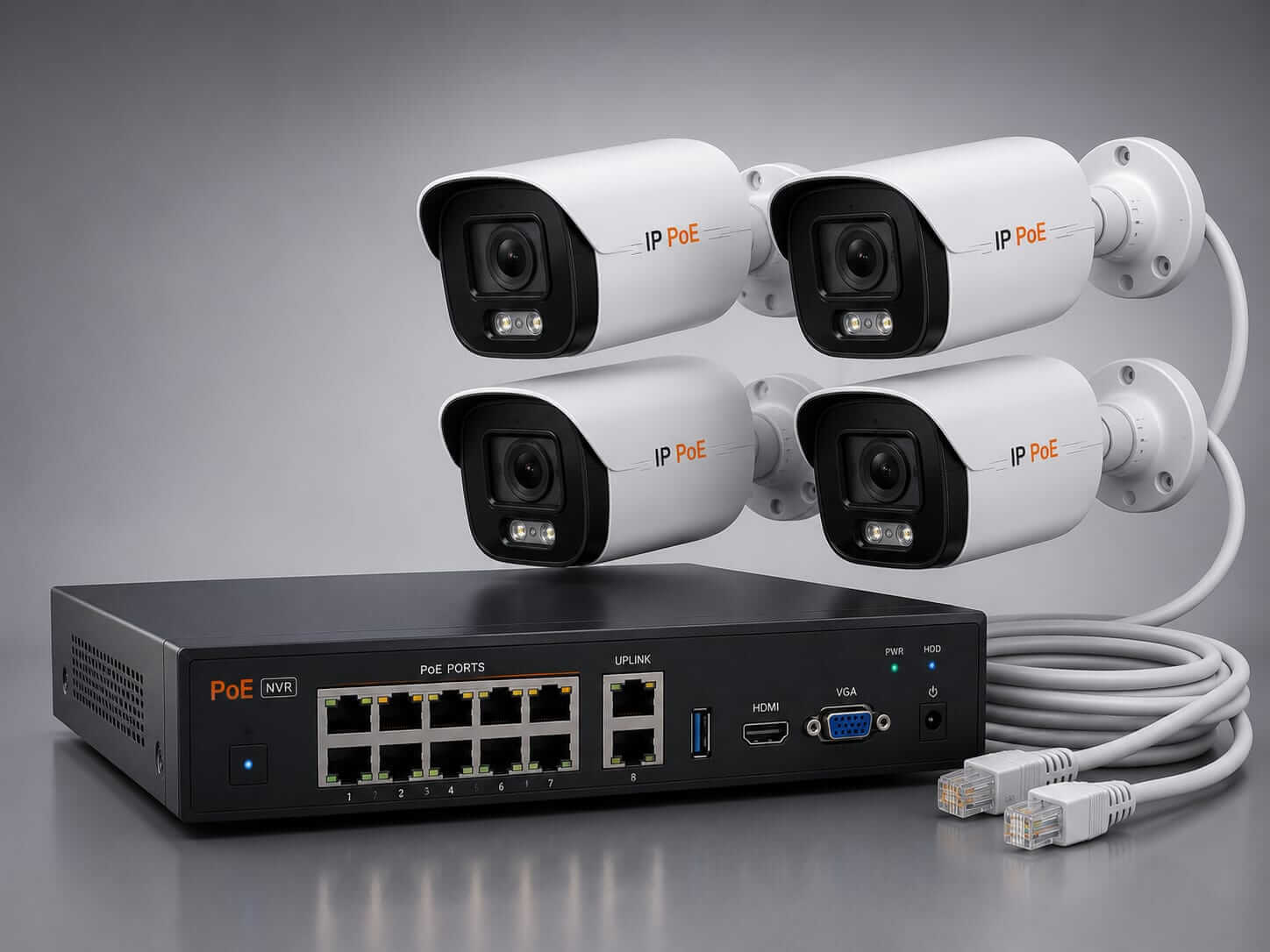 4'li ip poe kamera kampanyası