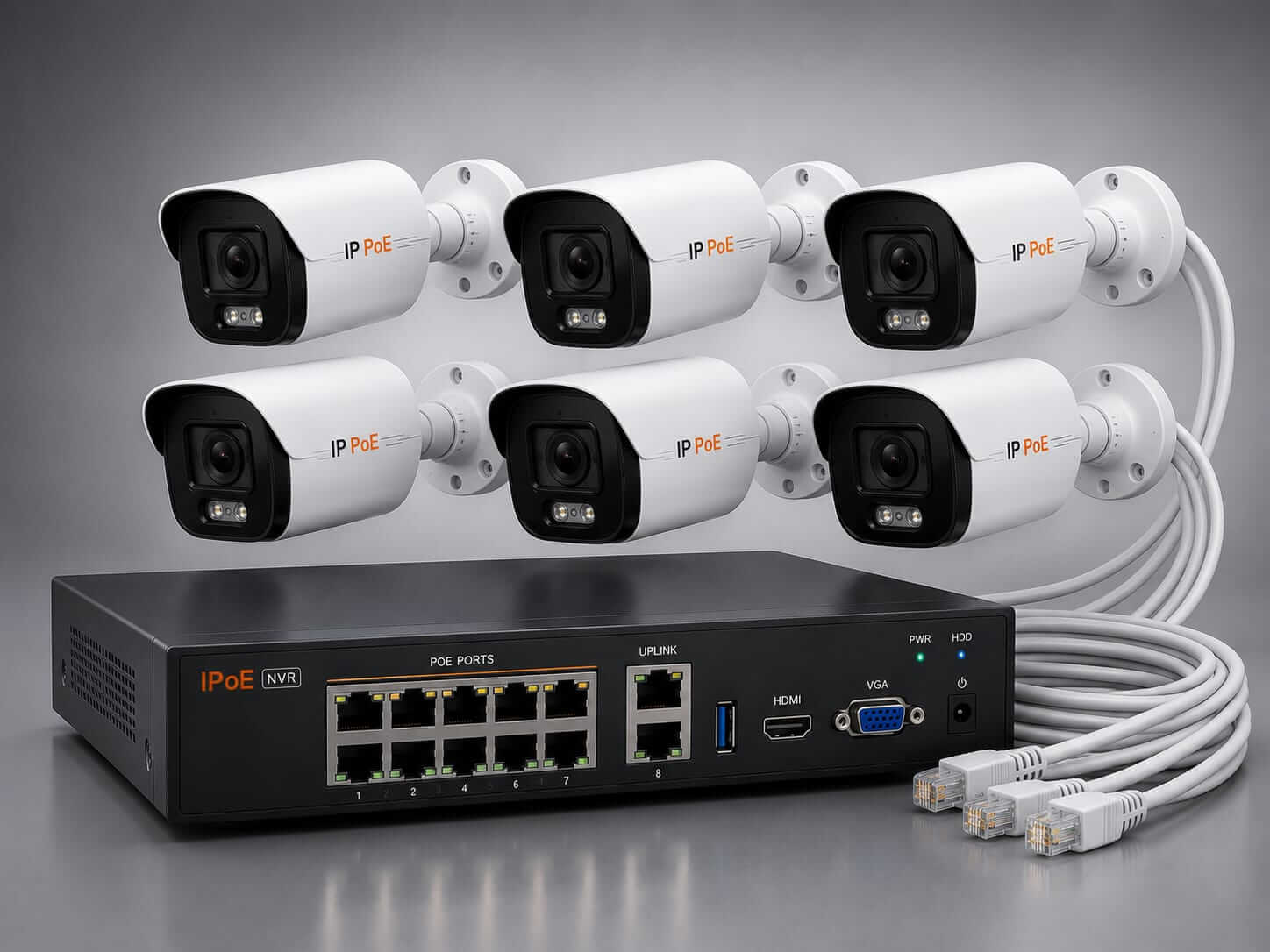 6'li ip poe kamera kampanyası
