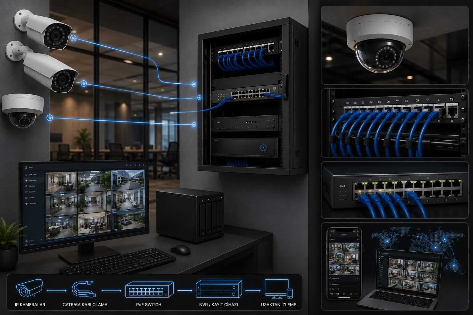 network ip kamera gÖrselİ
