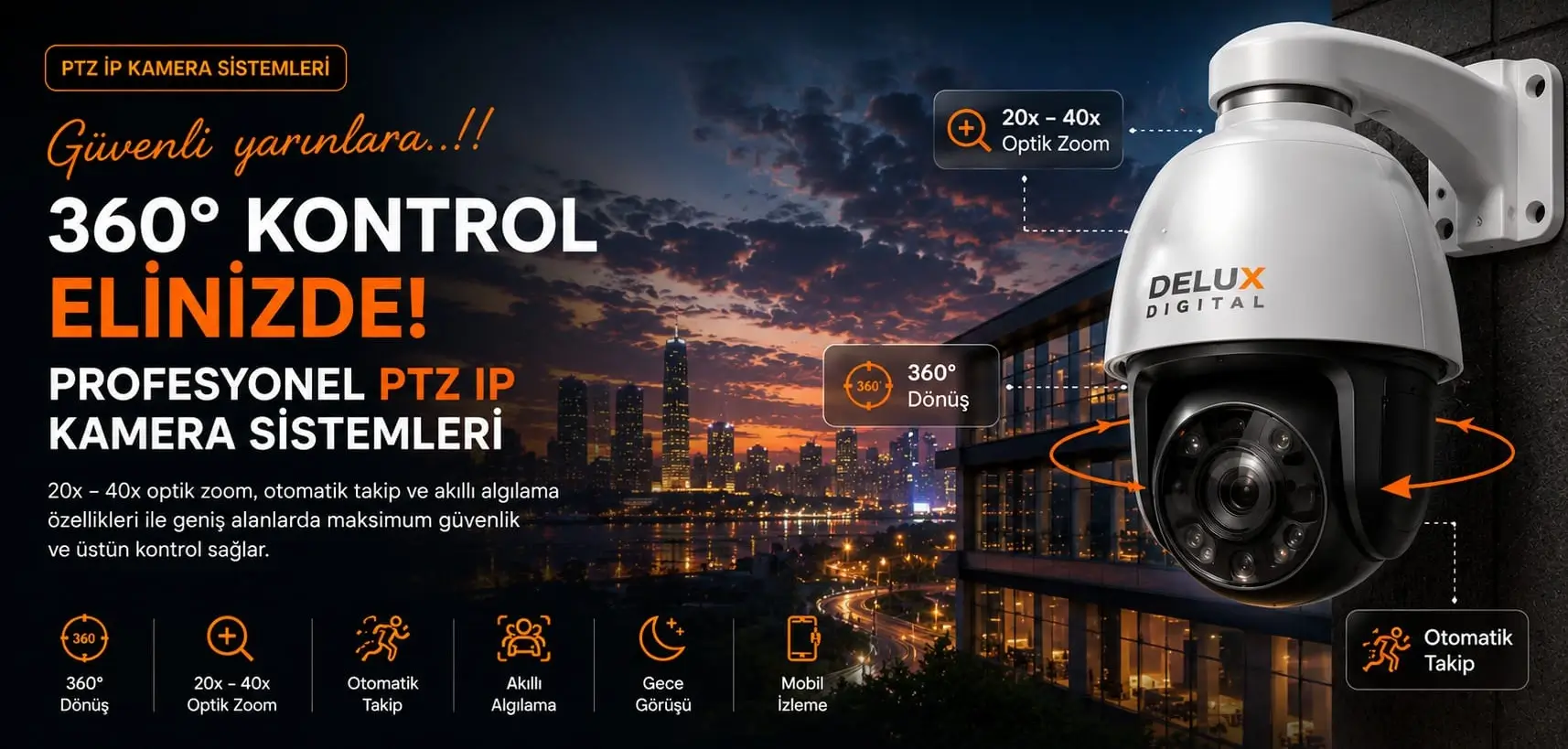 ptz ip hareketlİ kamera hero gÖrselİ